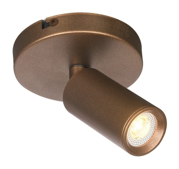 Freelight - Spot Scolo 1 lichts Ø 10 cm brons goud
