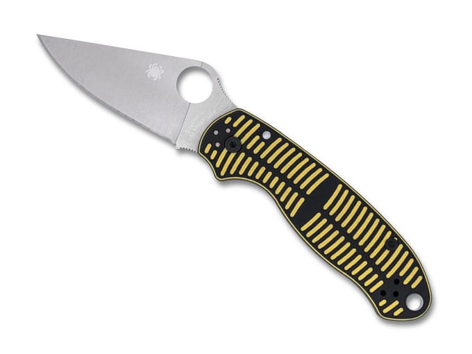 Spyderco Para 3 Salt Yellow CPM MagnaCut PE – Compacte Kracht Met Extreme Corrosiebestendigheid
