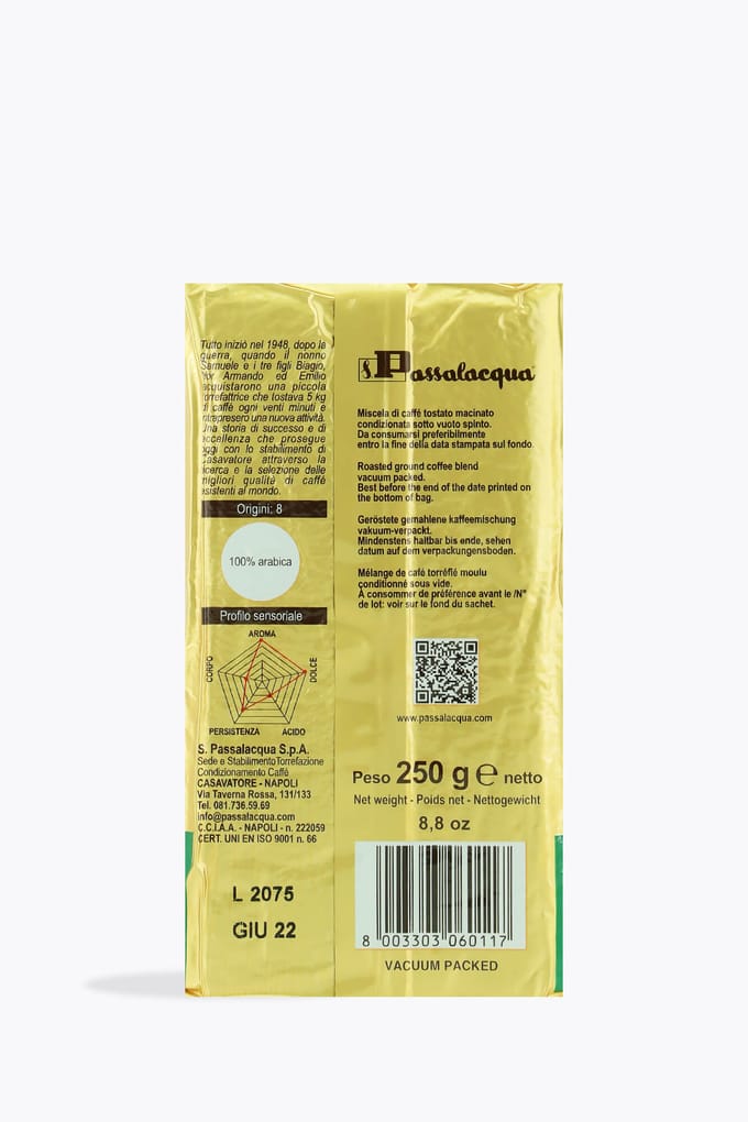 Passalacqua Moana 250g gemalen