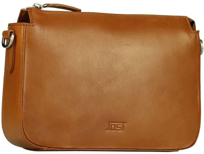 JOST Leren schoudertas Rana Shoulder Bag Cognac bruine