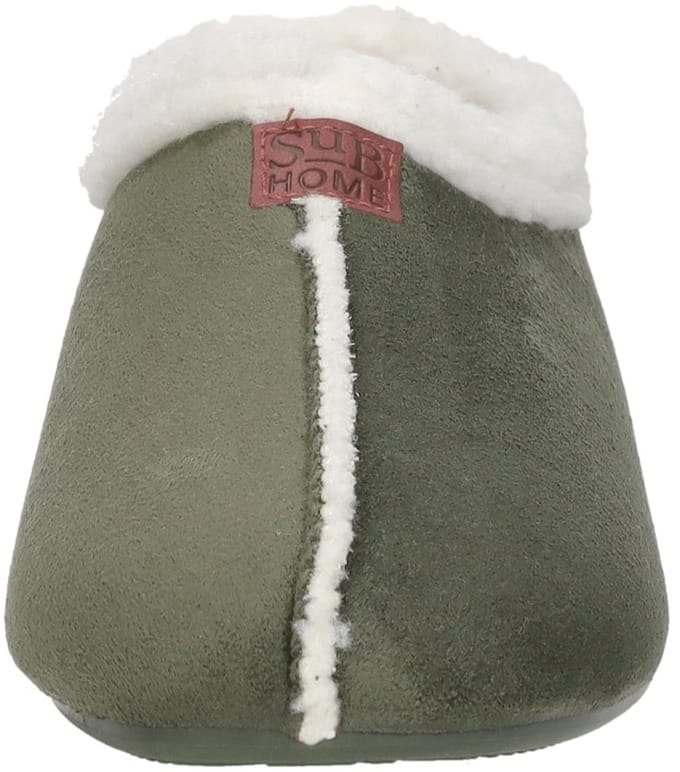SUB55 Home Collection Pantoffels Dicht Pantoffels Dicht - khaki - Maat 39