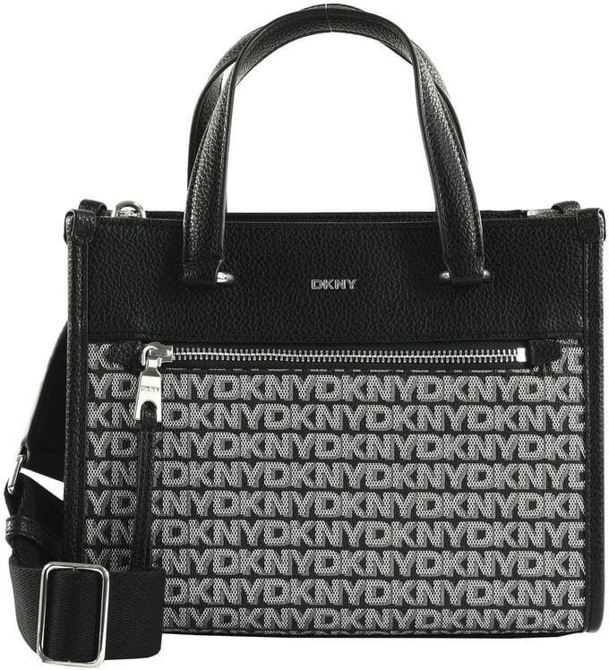 DKNY schoudertas Zoie Mini Tote Bag BK Logo - BK zwart