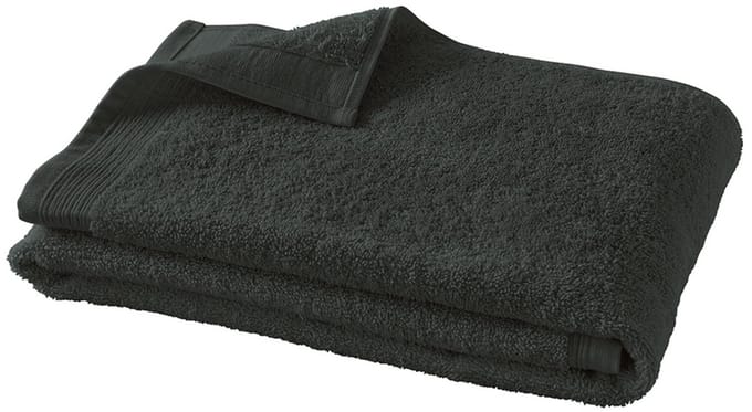 Blanc des Vosges Luxe Badhanddoek Uni - anthracite - 50x100 cm - 100% microkatoen - 600 g/m²