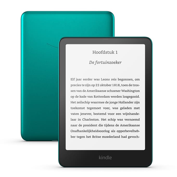 Amazon Kindle Paperwhite Signature Edition - 32 GB - Jadegroen metallic