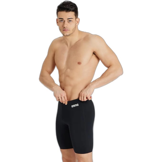 ARENA | M Team Swim Jammer Solid black-white (Maat - 85)