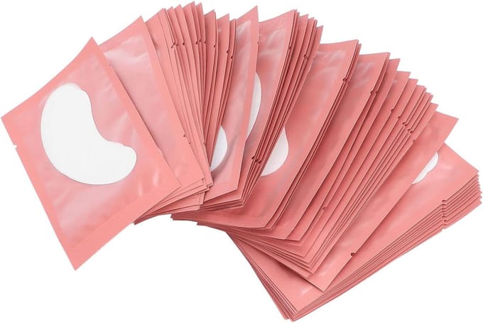Wimperpleisters - Onderste Wimperpads - Wimperverlenging - Hygiënisch Wegwerp - 100 Paar - Wit