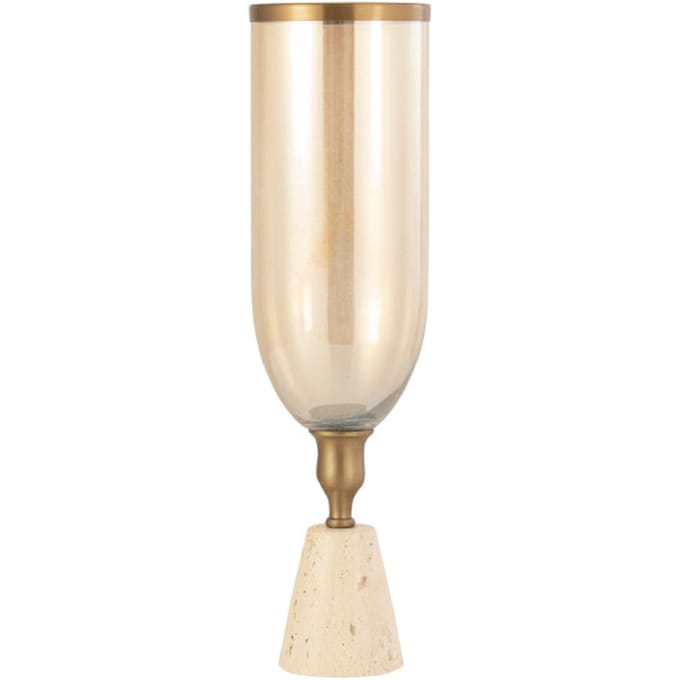 PTMD - Windlicht Tadh - Goud - 13x13x47cm