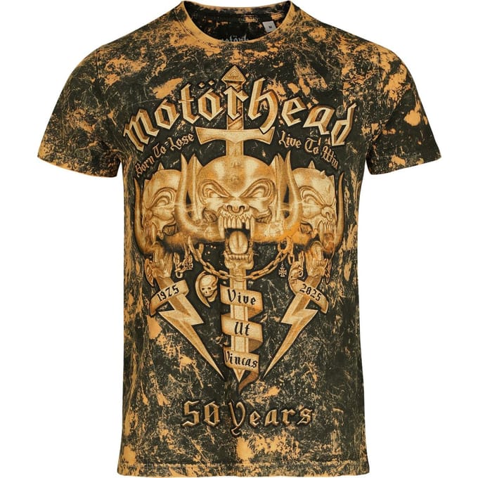 Motörhead T-shirt - Core 50th - S tot M - voor Mannen - meerkleurig