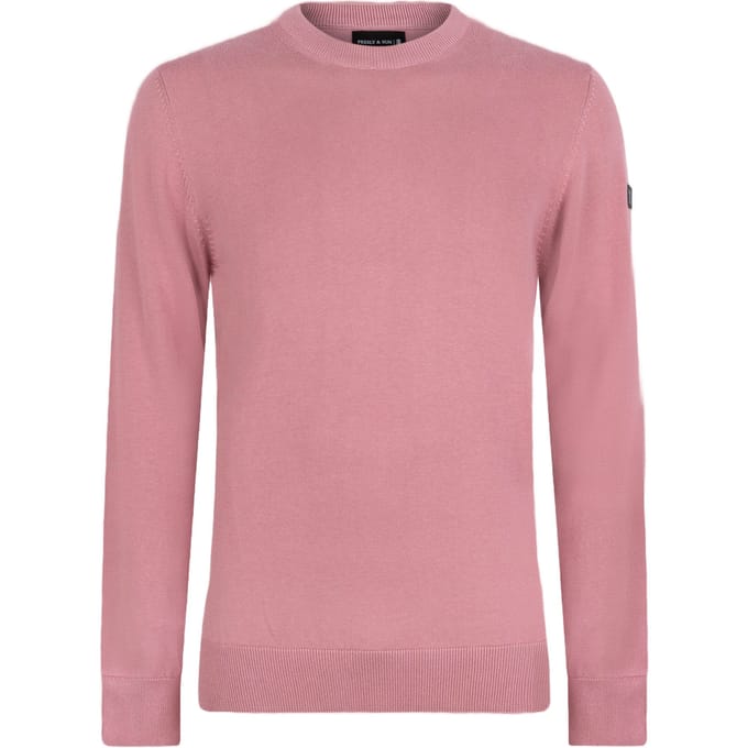 Presly & Sun Heren Knitted Pullover - Maat L - Lila - Will