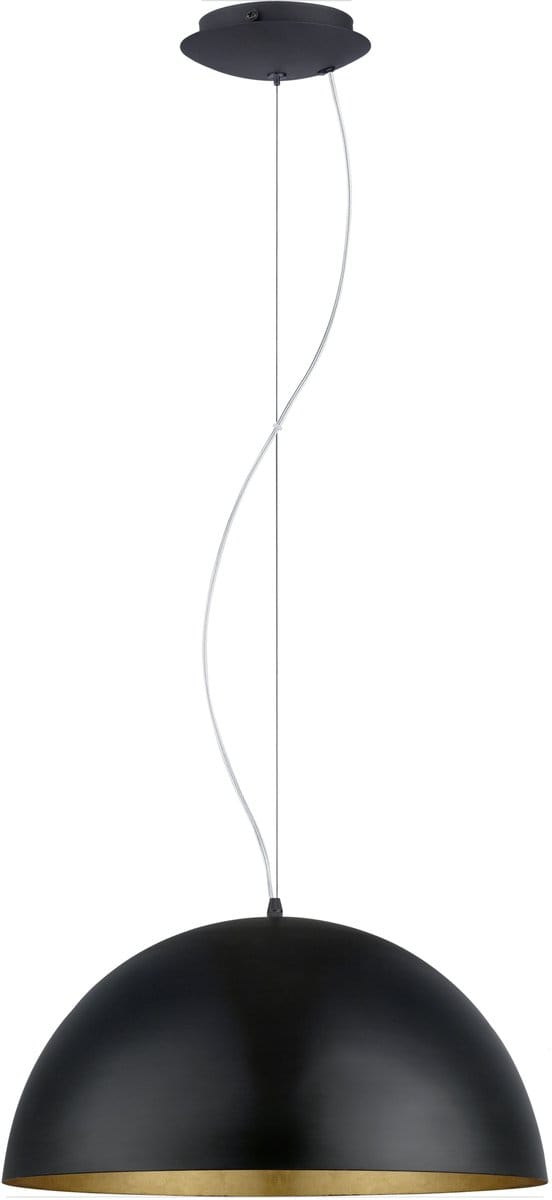 EGLO Gaetano 1 Hanglamp - Ø38 cm - Zwart/Goud