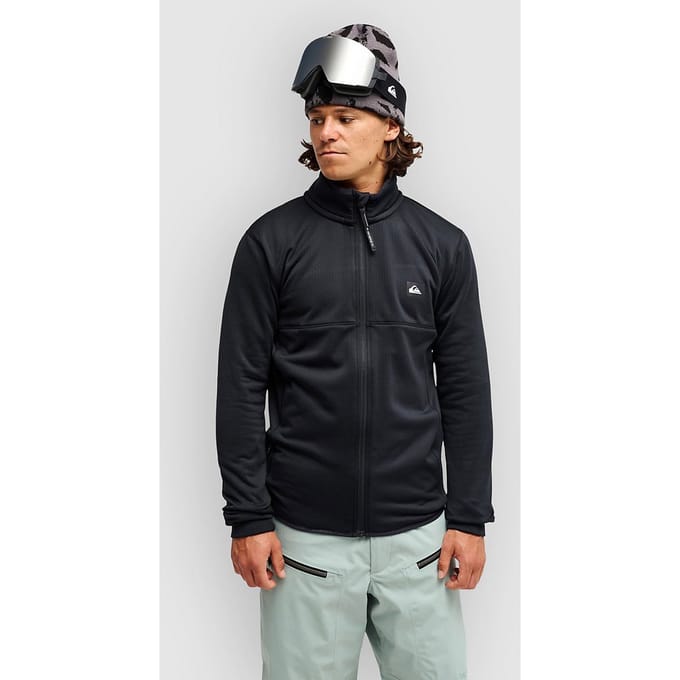 Quiksilver Steep Point Fleece Jas zwart