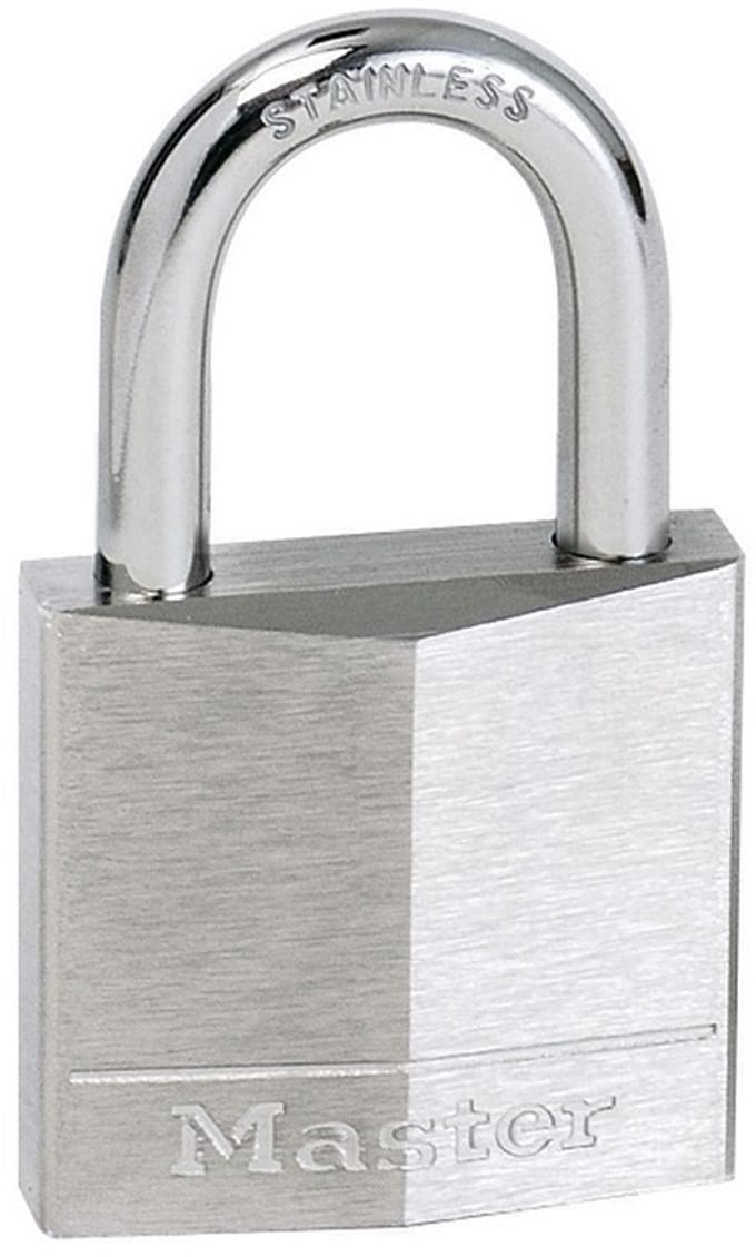 MasterLock Hangslot - Vernikkeld Massief Messing - RVS - 40 mm - 640EURD