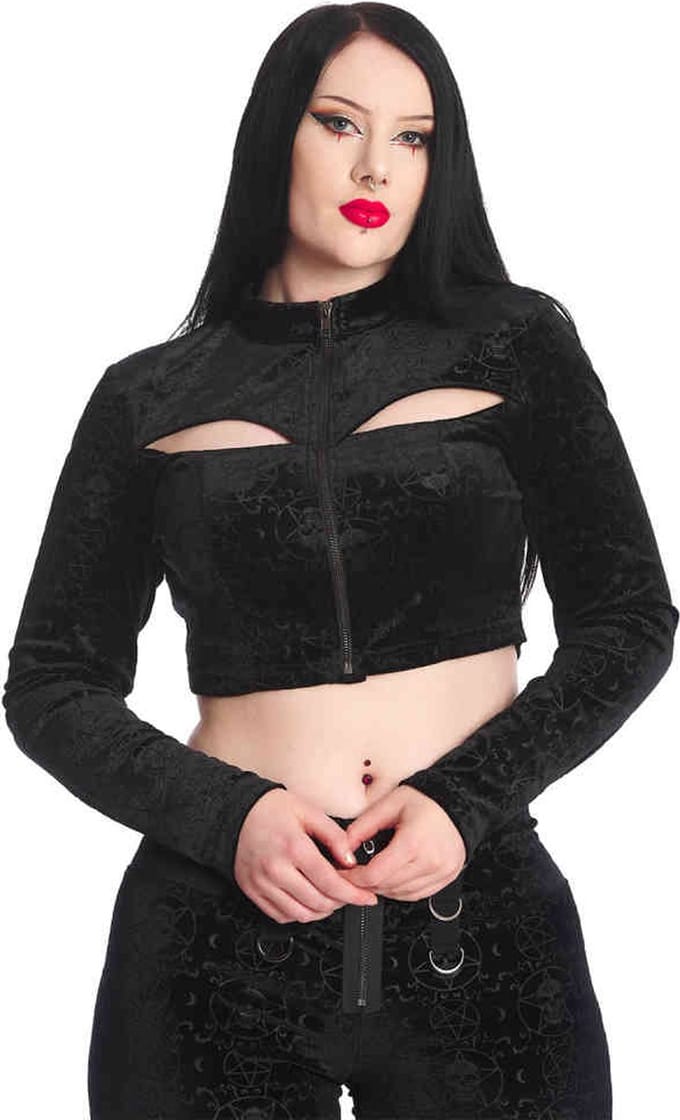 Banned - Space Babe Longsleeve top - L - Zwart