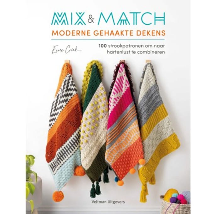 Mix & Match Moderne Gehaakte Dekens - Esme Crick