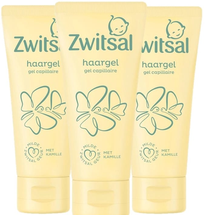 Zwitsal Haargel - Baby - 3 x 100 ml Voordeelverpakking