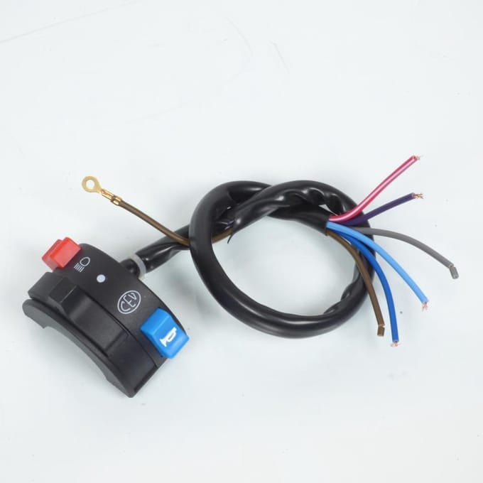 Commodo gauche RSM pour Mobylette MBK 50 51 KANSAS Neuf