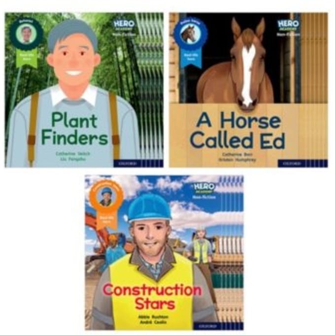 Hero Academy Non-Fiction: Oxford Level 6, Orange Book Band: Class Pack - Hero Academy - Abbie Rushton