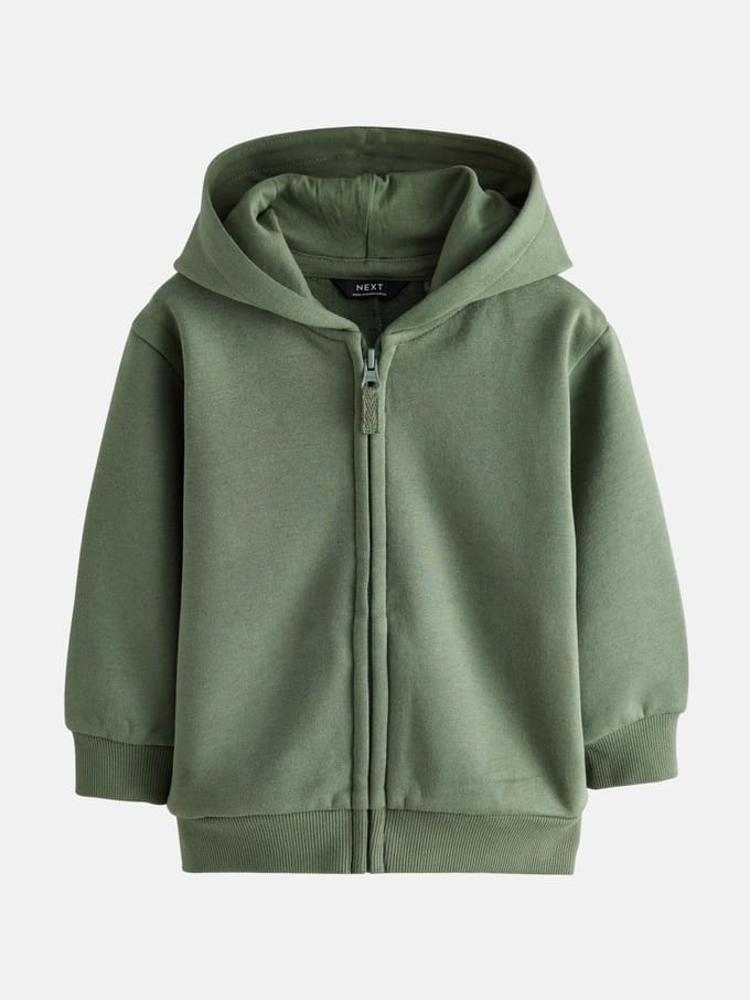 Next - Jongens - Hoodie met ritssluiting - Groen