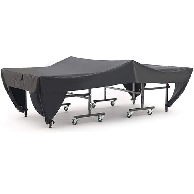 Couverture de Table de Ping-Pong intérieure et extérieure, résistante à l'eau et à la poussière, housse de protection pour Table de Tennis de Table 420D gray
