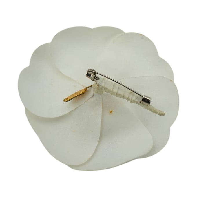 Chanel stoffen broche Camelia