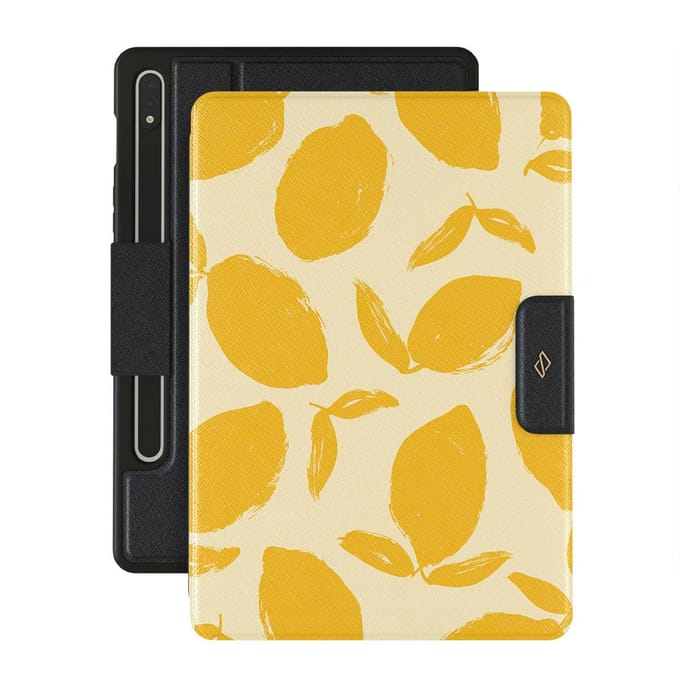 Burga Tablet Case voor de Samsung Galaxy Tab S9 11.0 inch - Lemon Tart