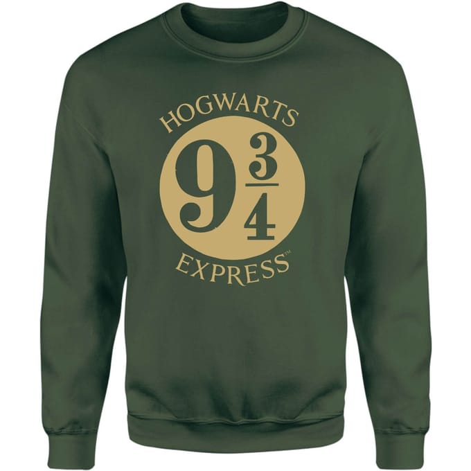 Harry Potter Platform Sweatshirt - Green - S