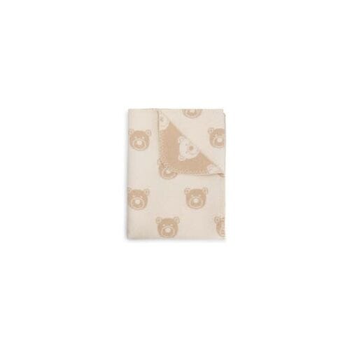Meyco Prénatal wiegdeken beer Ivory White unisex