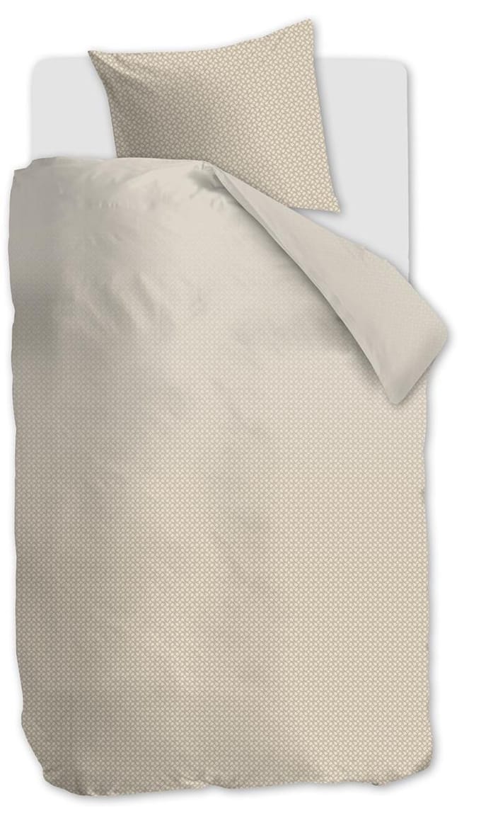 Linolux Dekbedovertrek Ziggy Sand 1 persoons