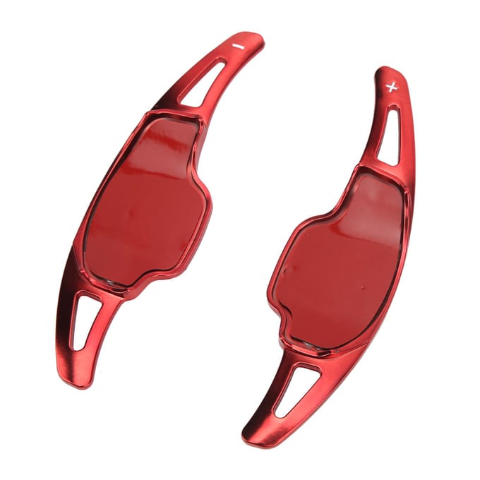 2 stuks Stuurwiel Schakelpaddle Verlenging Rood ABS Vervanging voor XT5 CT6 brown