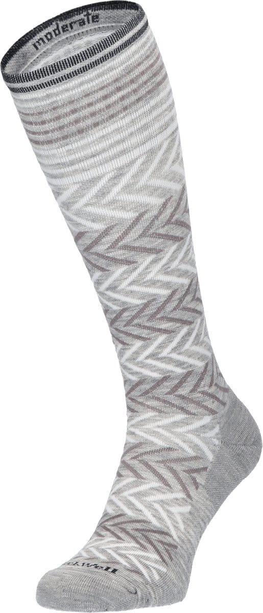 Sockwell - Chevron Dames Compressiekousen klasse 1 Grey - Maat 35-38