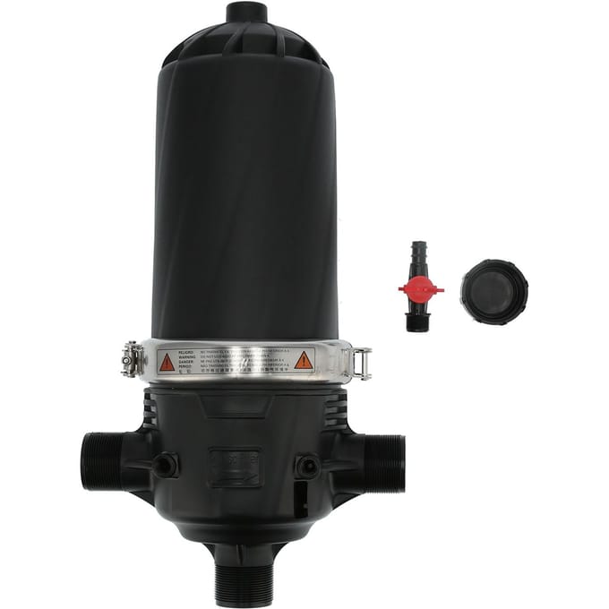 G2 Schroefdraad Filter T-vorm Waterirrigatie Schijffilter Waterbehandeling voor Kas