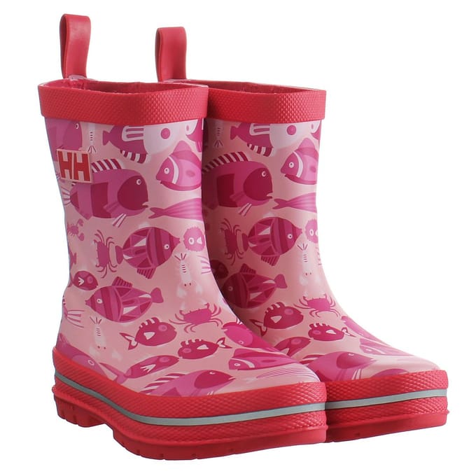 Helly Hansen JK Splask Print Roze Kinderlaarzen
