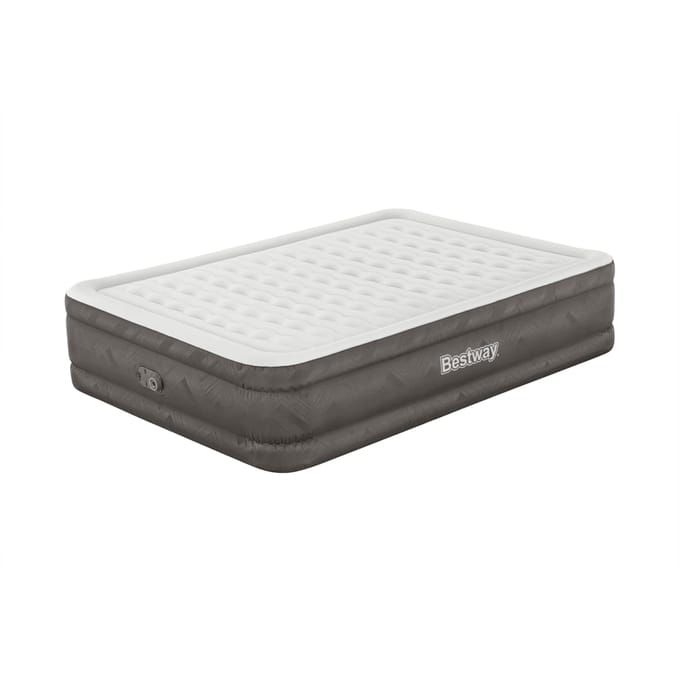 Bestway Luchtbed Fortech met ingebouwde pomp 203x152x46 cm