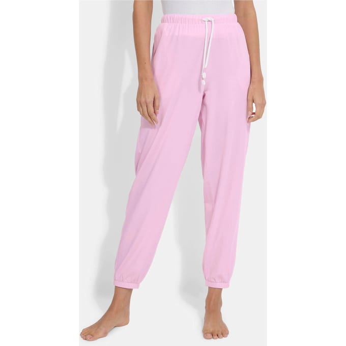 Pyjamabroek van zachte katoen-jersey - rosé - Gr. S van Goldner Fashion