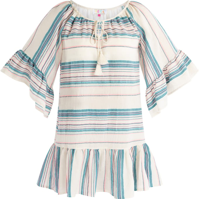 IZIA mini jurk met strepen mahisha