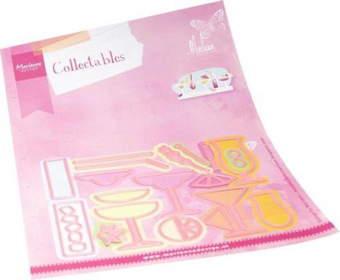 Marianne Design Collectable, Cocktails & mocktails by Marleen