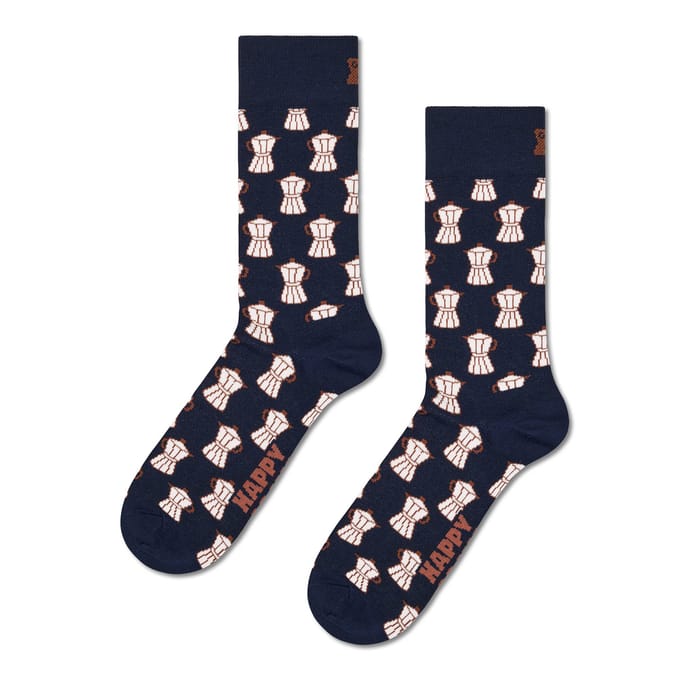 Happy Socks - Giftbox Coffee Socks - Koffie - Set van 4 paar - MT 41-46
