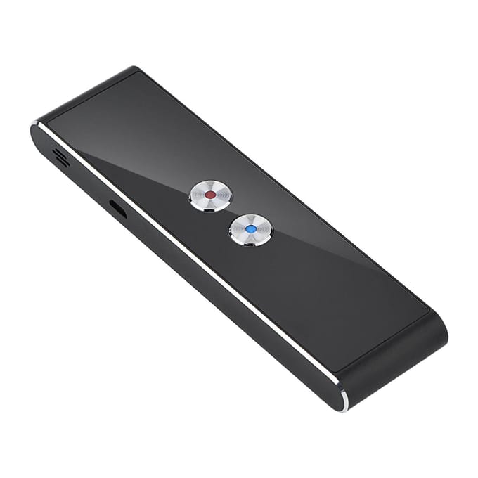 Bluetooth 2.4G Smart Pocket Tolk Intelligente Realtime Spraak Meertalige Vertaler