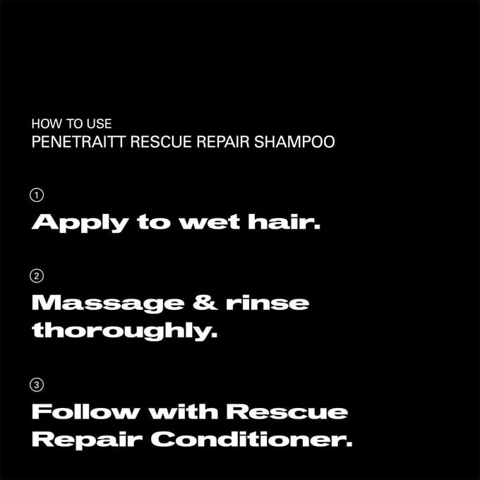 Sebastian Professional Penetraitt Shampoo Herstelshampoo Dames 280 ml