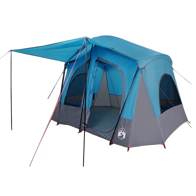 Vidaxl Tente de Camping, 5 Personnes, Bleue, Imperméable