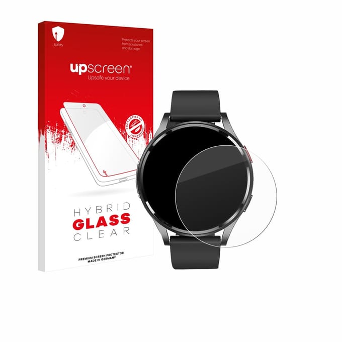 upscreen - Screenprotector voor Lgnitek GE30-H 1.43" - Folie Beschermfolie Beschermglas transparant