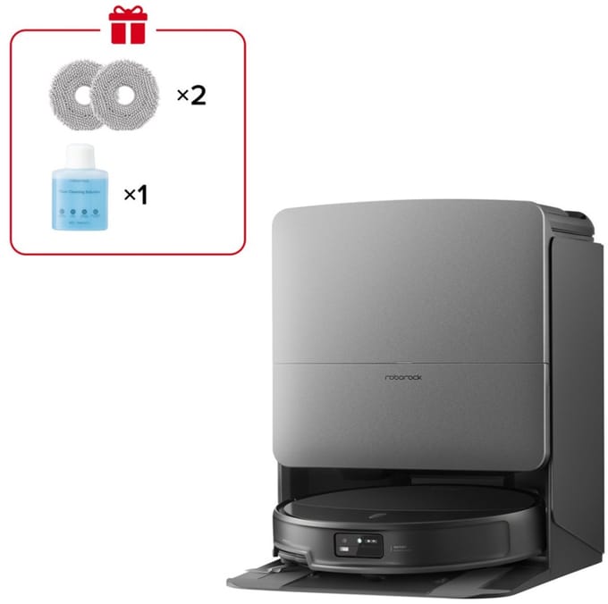 Roborock – Saros 20X – Robotstofzuiger & Mop – Zwart – Autoleegstation