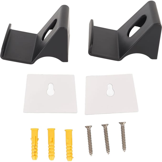Support mural multifonction pour manettes et casques, 2 pièces, pour PS5, PS4 et Xbox black