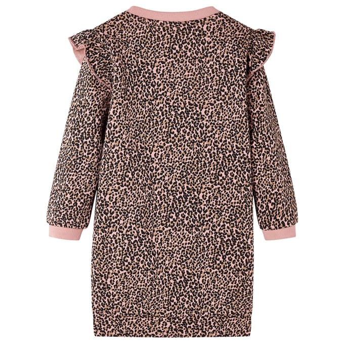 vidaXL - Kinderjurk - 116 - middelroze