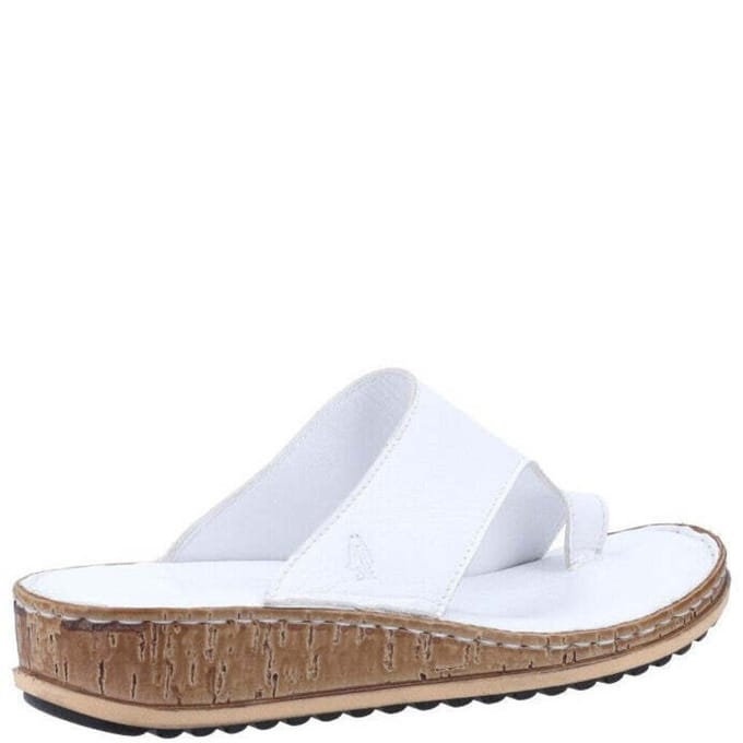 Hush Puppies Dames/dames Elissa Suède Sandalen (Wit/Crème)