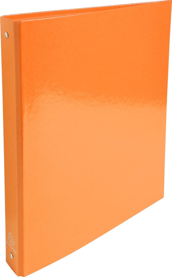 Exacompta 10x Iderama Ringband met 4 ringen van 30mm - A4 - Oranje - 519294E