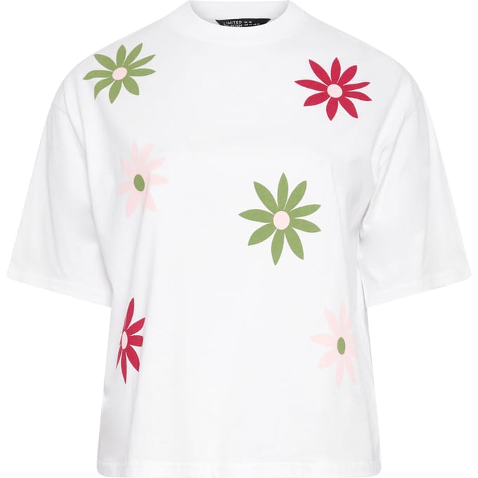 Limited Collection Tshirt Met Bloemenprint Size 48