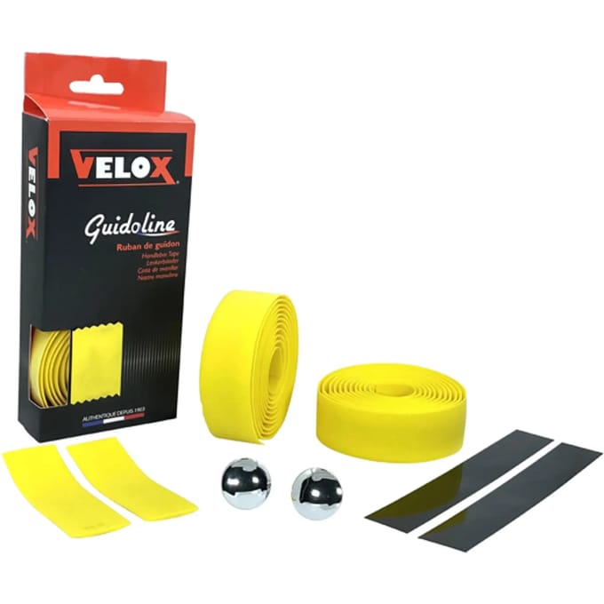 Velox Stuurtape Maxi Cork Confort T4 geel (2st)