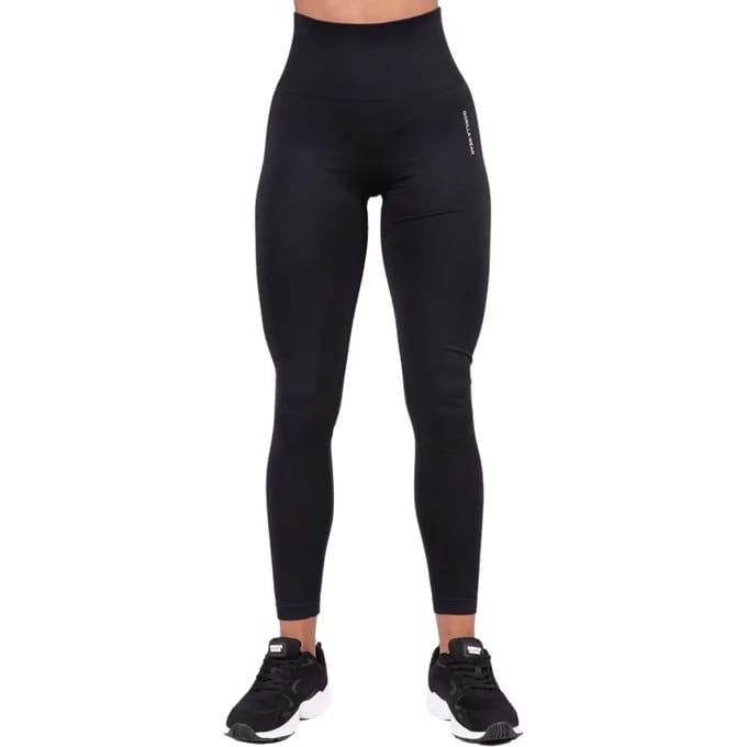 Gorilla Wear Quincy Seamless Legging - Zwart - XS/S