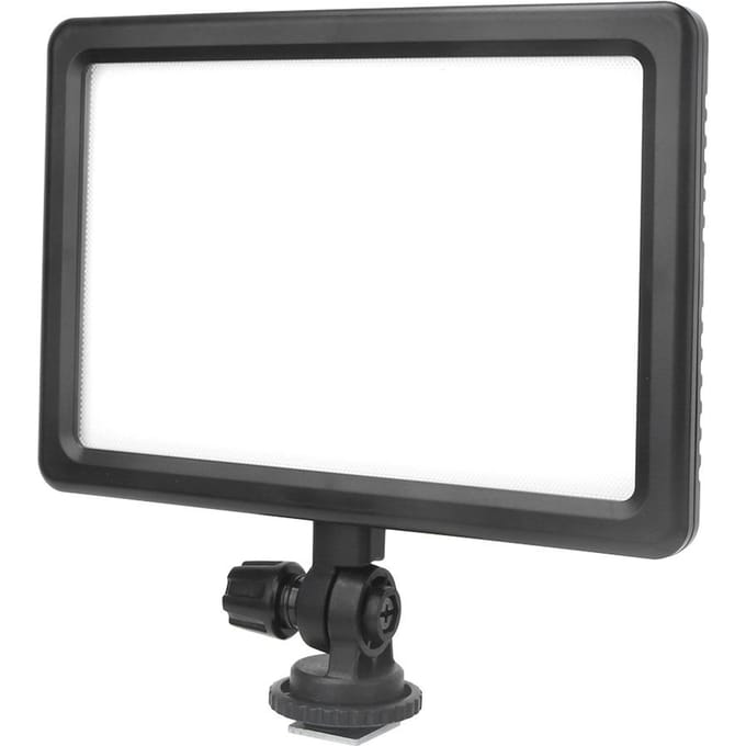 VISICO 25W Ultradunne Verstelbare Helderheid Fotografie Lamp Dubbele Kleurtemperatuur Hoge CRI 95+ black